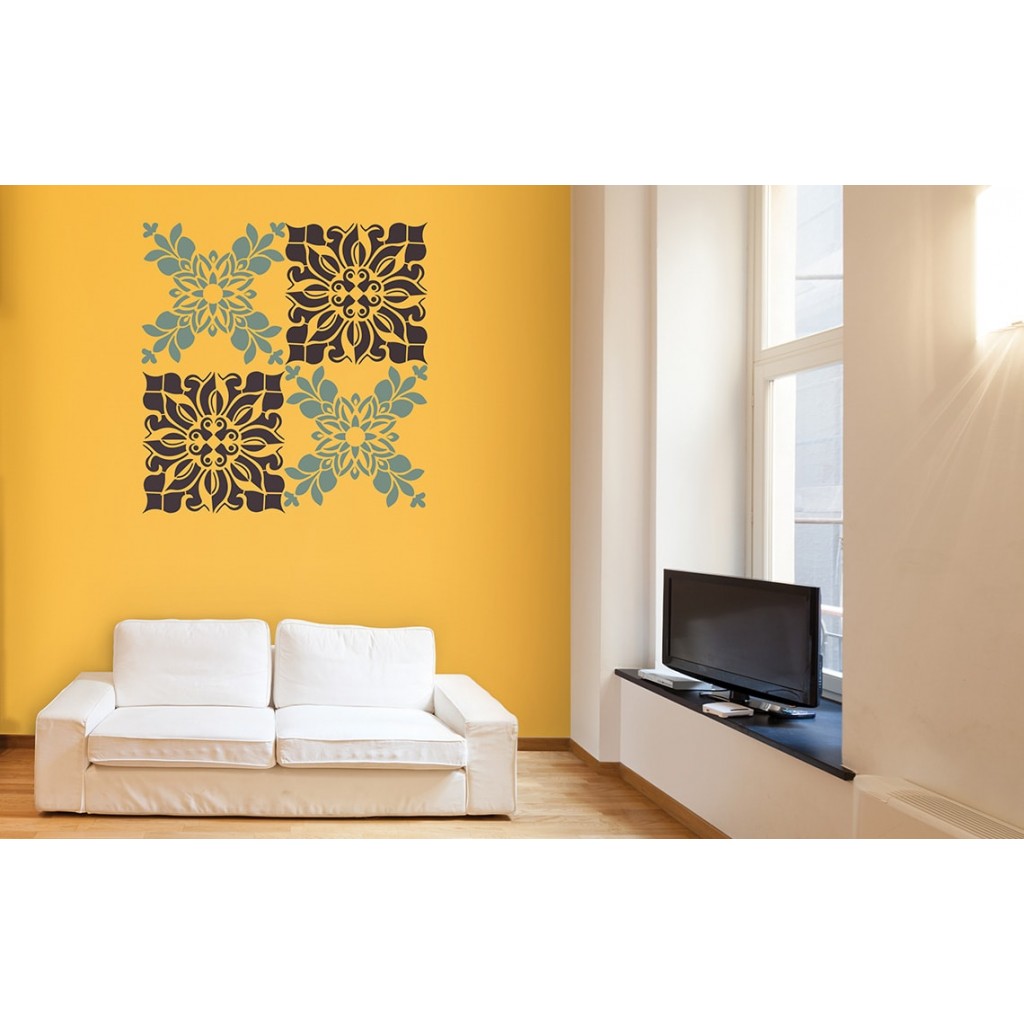 Kaleidoscope Asian Paints Wall Fashion Stencil Buy Online