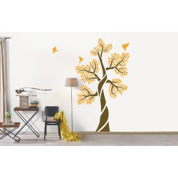 Ornami - Tree Of Life - Asian Paints Wall Fashion Stencil