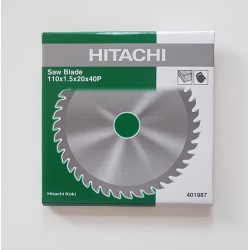 Hitachi Circular Saw Blade for Wood 4" (110mm)