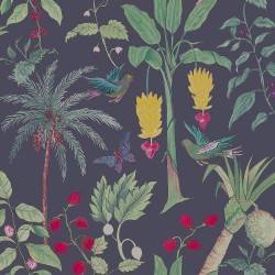 Nilaya Good Earth Wallpaper -  Paradis Charcoal