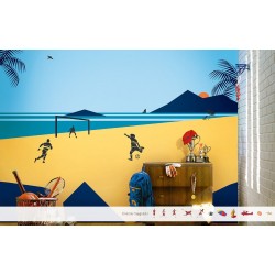 Beach Time Fun - Magneeto Kids World Stencil Kit 