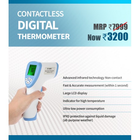 Infra-Red Digital Thermometer - Contactless