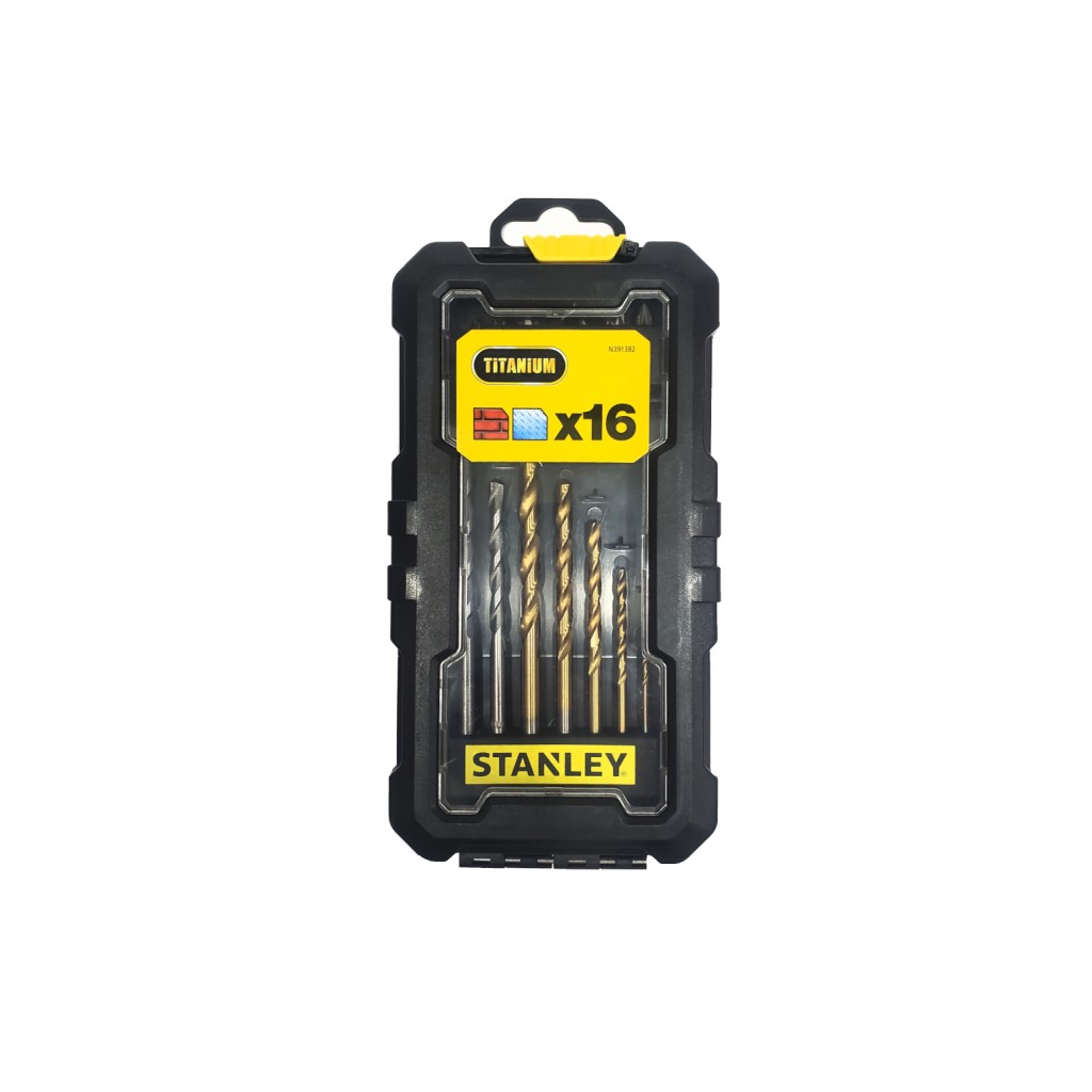 Stanley 16pc Drill and Screwdriver Bit Set India Buy Online