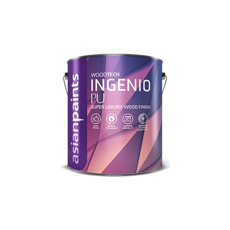 Asian Paints Woodtech Ingenio PU Glossy Clear 1Ltr