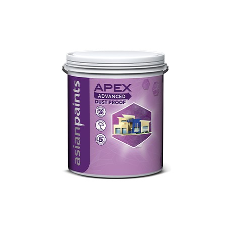 Asian Paints Apex Advanced Dust Proof Exterior Emulsion White 20L