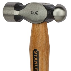Stanley Hammer Ball Pein 220g (8oz) Hickory Wood Handle