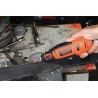 Black n Decker 180W Precision Rotary Tool RT18KA with 114 Accessories, Flexible Extension, Stand and Carrying Case