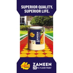 MRF Zameen 2K PU High Endurance Floor Coating Paint 1L