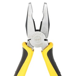 Stanley 70-482 8" (200mm) Combination Pliers Bi-Material Grip