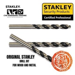 Stanley HSS Drill Bit 8mm for Metal and Wood
