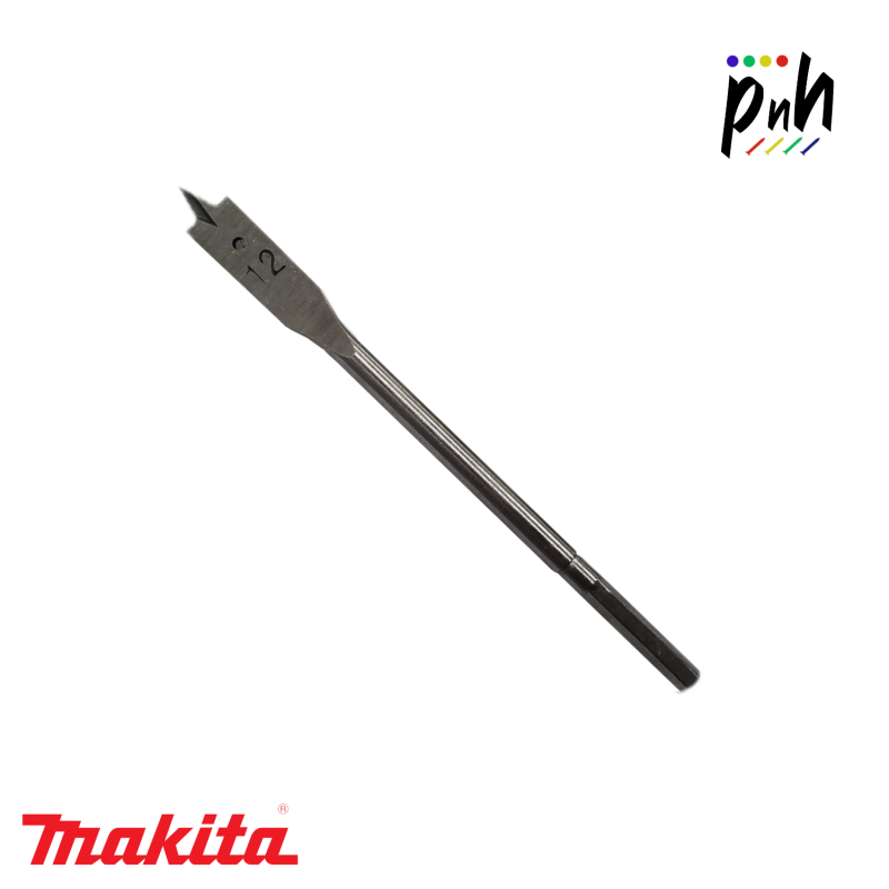 Makita D-07705 12mm Ø x 150mm Flat/Spade Bit for Wood