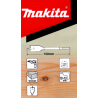 Makita D-07755 20mm Ø x 150mm Flat/Spade Bit for Wood