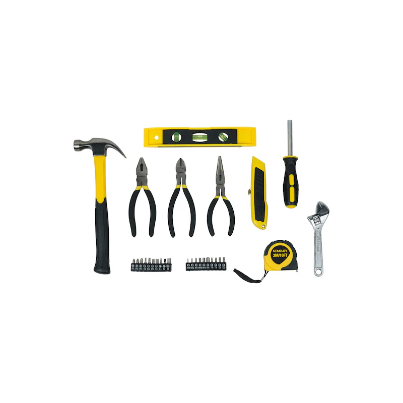 Stanley STHT74982 - 30pc Home Tool Kit - Adjustable Spanner, Pliers ...