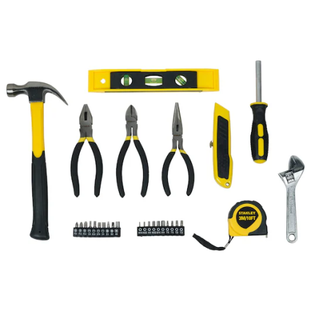 Stanley STHT74982 - 30pc Home Tool Kit - Adjustable Spanner, Pliers ...