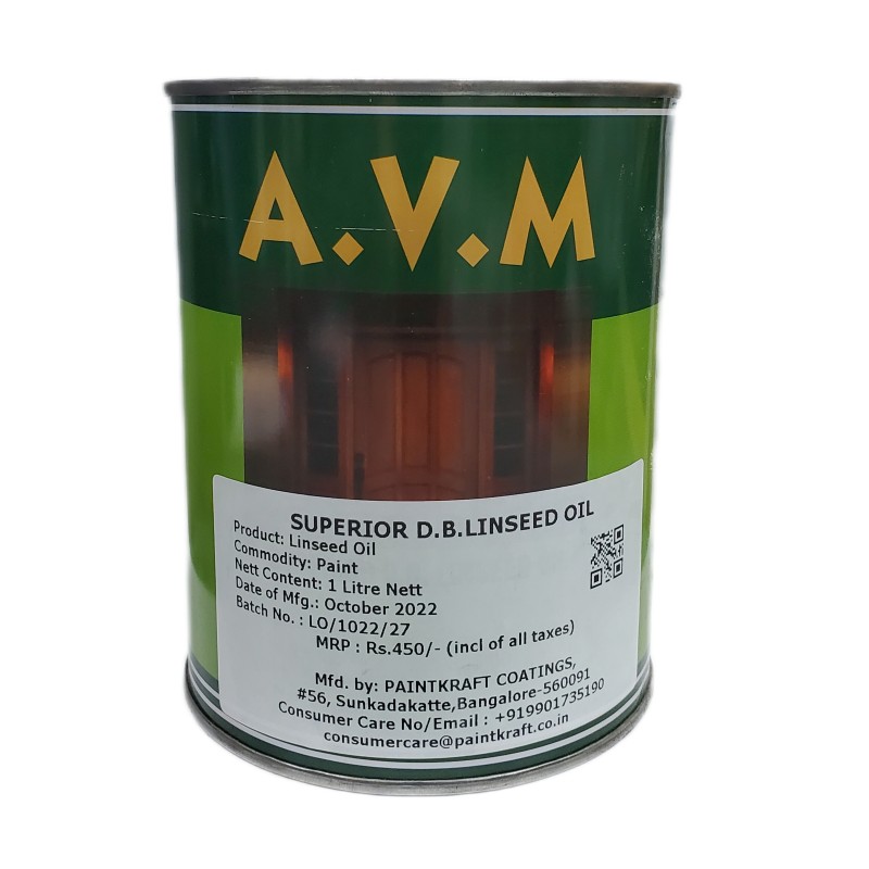AVM Linseed Oil - Double Boiled 1L