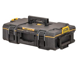 DeWalt ToughSystem 2.0 Shallow Box 55.4 x 37.1 x 16.5 cm 50kg DS166 DWST83293-1 Water & Dust Proof Storage Box