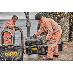 DeWalt ToughSystem 2.0 Mid Box 55.4 x 37.1 x 30.8 cm 50kg DS300 DWST83294-1 Water & Dust Proof Storage Box