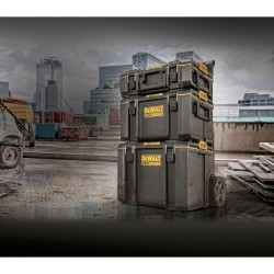 DeWalt ToughSystem 2.0 Deep Box 55.4 x 37.1 x 40.8 cm 50kg DS400 DWST83342-1 Water & Dust Proof Storage Box