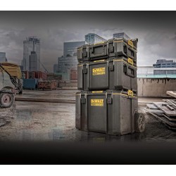 DeWalt ToughSystem 2.0 Mobile Box 55.4 x 37.1 x 40.8 cm 50kg DS450 DWST83295-1 Water & Dust Proof Storage Box