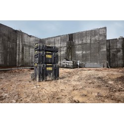 DeWalt ToughSystem 2.0 Mobile Box 55.4 x 37.1 x 40.8 cm 50kg DS450 DWST83295-1 Water & Dust Proof Storage Box