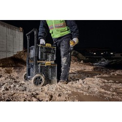 DeWalt ToughSystem 2.0 Mobile Box 55.4 x 37.1 x 40.8 cm 50kg DS450 DWST83295-1 Water & Dust Proof Storage Box