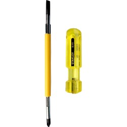 Stanley Screwdriver (66-447) 2in1 PH2 + Flat 6.0mm x 140mm Length Alloy Steel