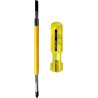 Stanley Screwdriver (66-447) 2in1 PH2 + Flat 6.0mm x 140mm Length Alloy Steel