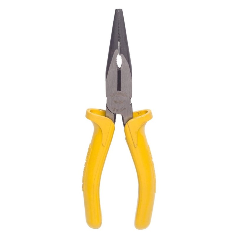 Stanley 70-462 6" (150mm) Long Nose Pliers Single Colour Sleeve