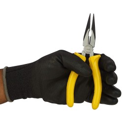 Stanley 70-462 6" (150mm) Long Nose Pliers Single Colour Sleeve