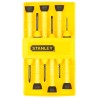 Stanley 6Pc Precision Screwdriver Set (66-052) Bi Material Slotted 1.4mm, 2mm, 2.4mm, 3mm & Phillips 0, 1