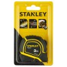 Stanley STHT43066-12 Tylon Short Tape Rule 3m x 13mm (10ft) with Rubber Case & Double-Sided Hook