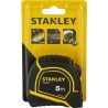 Stanley STHT43067-12 Tylon Short Tape Rule 5m x 19mm (16ft) with Rubber Case & Double-Sided Hook