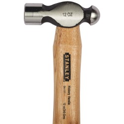 Stanley 54-111 Hammer Ball Pein 340g (12oz) Hickory Wood Handle