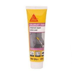 Sikawall 720E - DIY Interior Repair Skim Coat - Acrylic Cream to fill dents, cracks, holes in walls 250g