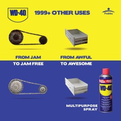 WD-40 Multipurpose Rust Remover & Lubricant Spray 63.8g