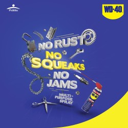 WD-40 Multipurpose Rust Remover & Lubricant Spray 63.8g
