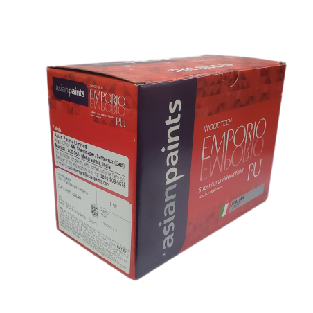 Asian Paints Emporio PU Clear Matt Kit 1L - Resin 660ml + Hardner 340ml