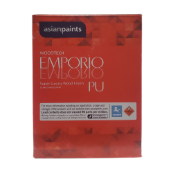 Asian Paints Emporio PU Clear Matt Kit 1L - Resin 660ml + Hardner 340ml