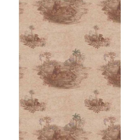 Nilaya W109WI29S75 Sabyasachi Wallpaper - Sunderbans, Sahara Rose Glow