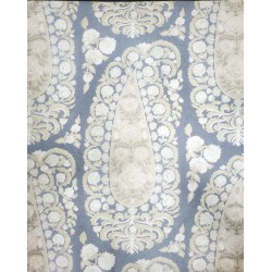 Nilaya W269LO41S75 Sabyasachi Paris-Calcutta Wallpaper - Jamshed Jamavar, Vintage Silver (Mica)