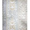 Nilaya W269LO32S75 Sabyasachi Paris-Calcutta Wallpaper - Jamshed Jamavar Stripe, Alipore Moon (Mica)