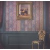 Nilaya W269LO34S75 Sabyasachi Paris-Calcutta Wallpaper - Jamshed Jamavar Stripe, Burmese Ruby