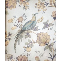 Nilaya W269LO03S75 Sabyasachi Paris-Calcutta Wallpaper - India Paradise, Summer Rose (Mica)