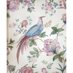 Nilaya W269LO02S75 Sabyasachi Paris-Calcutta Wallpaper - India Paradise, Aged Ivory (Mica)