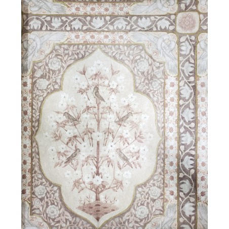Nilaya W269LO17S75 Sabyasachi Paris-Calcutta Wallpaper - Persian Sanctuary, Polished Sandstone (Mica)