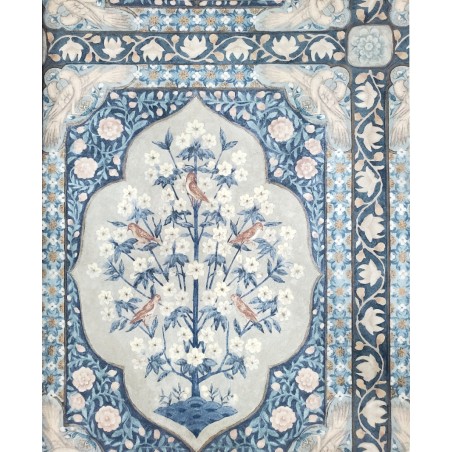 Nilaya W269LO19S75 Sabyasachi Paris-Calcutta Wallpaper - Persian Sanctuary, Ink Blue