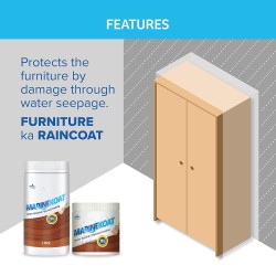 Fevicol MarineKoat 1L - Polymer based Waterproof Coating for Furniture Backboards