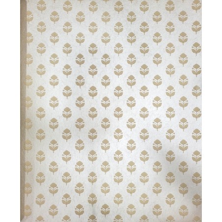 Nilaya W269LO57S75 Sabyasachi Paris-Calcutta Wallpaper - Khadi, Varak