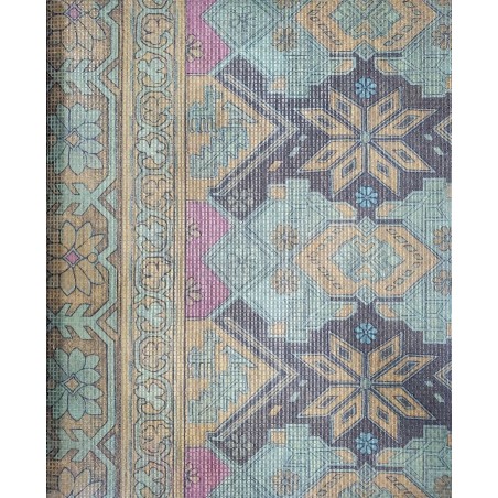Nilaya W269LO31S75 Sabyasachi Paris-Calcutta Wallpaper - Vintage Kilim, Tobacco