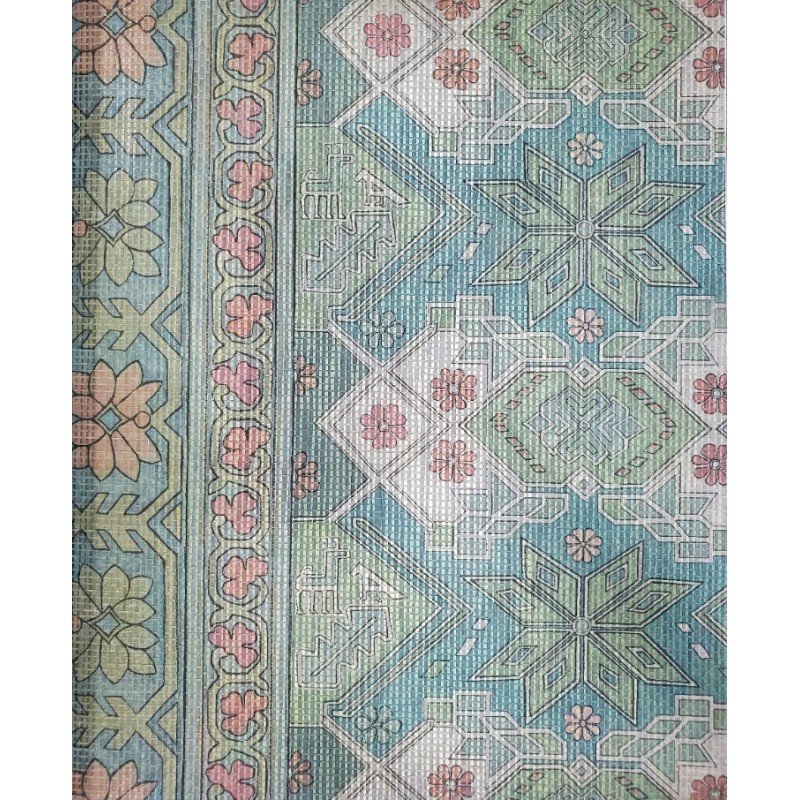 Nilaya W269LO27S75 Sabyasachi Paris-Calcutta Wallpaper - Vintage Kilim, Island Jade